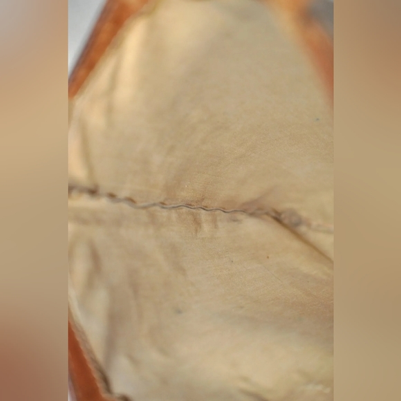 Authentic CELINE Macadam Blason Pattern Hand Tote Bag Leather Beige GREAT! - Picture 2 of 16